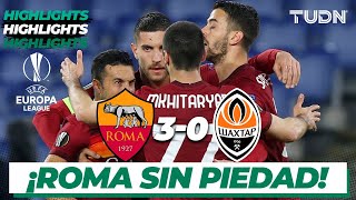 Highlights | Roma 3-0 Shaktar | Europa League 2021 - Octavos Ida | TUDN