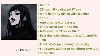 Anon Meets a Freaky Girl at His Office | 4Chan Greentext Stories
