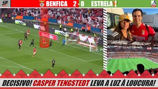 🔴 BENFICA 2-0 ESTRELA 🟢 (VLOG) Fui ao primeiro jogo na Luz para ver Casper Tengstedt a ser decisivo!