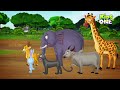 હોંશિયાર શિયાળ અને દુષ્ટ સિંહ clever jackal and evil lion gujarati moral story cartoon gujarati