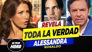 🚫 𝗕𝗢𝗠-𝗕4....!!! Alessandra Rosaldo 𝗖𝗢𝗠𝗙𝗜𝗥𝗠𝗔 𝗧𝗢𝗗𝗔 𝗟𝗔 𝗩𝗘𝗥𝗗𝗔𝗗 Del Accidente de Eugenio Derbez 🤫