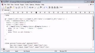 Beginner PHP Tutorial 72 Using htmlentities for Security