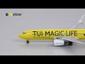 review 139 tuifly boeing 737 800 tui magic life livery with split scimitar