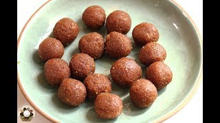 Ari Unda / Ariyunda | Sweet coconut rice ladoo Kerala style recipe