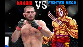 Khabib Nurmagomedov vs. Fighter Vega | EA sports UFC 4 (Street Fighter)