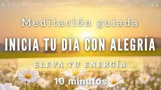 Morning meditation START your day with JOY ☀️🍃 - 10 minutes MINDFULNESS