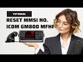 RESET MMSI KAPAL RADIO GM800 ICOM MFHF