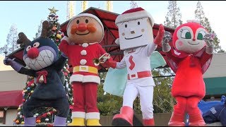 アンパンマンショー アンパンマン、ばいきんまんとクリスマス音楽会！ しょくぱんまん様カッコいい♪ 最前列高画質 Anpanman show kidsshow