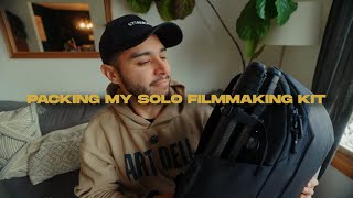 Packing My Solo Filmmaking Kit | 25L Peter Mckinnon Backpack