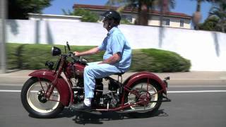 1929 Henderson KJ 1938 Indian Four Motorcycles