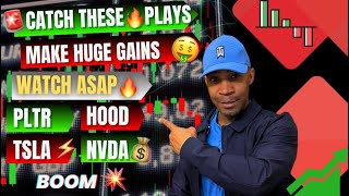 🚨Will PCE Save Market⁉️ Know these Levels🤝 WATCH ASAP- #PLTR#HOOD #SPY #TSLA #NVDA