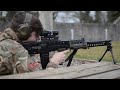 on the range with the l86a2 light support weapon