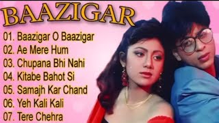 ||Baaziger Movie All Song||Audio Jukebox||ShahRukh Khan, Shilpa Shetty,Kajol||