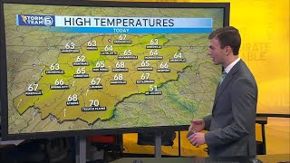 A mild Tuesday with increasing clouds