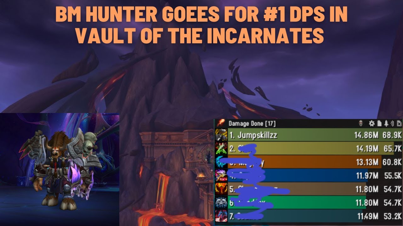 BM Hunter Goes For #1 DPS In Vault Of The Incarnates! 10.2 WoW ...