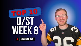 10 Must Start Defenses for Week 8 Fantasy Football + Week 9 Stash