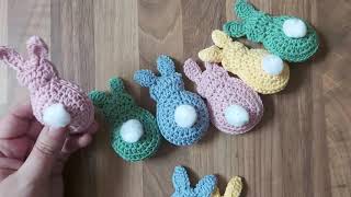 CROCHETED  EASTER BUNNY/ TUTORIAL