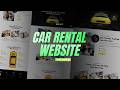 Build a Responsive Car Rental Website Using HTML CSS & JavaScript | Full Tutorial 2026