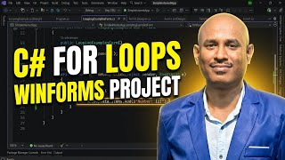 For Loops in C# | Full WinForms Project with Debugging