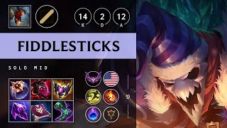 Fiddlesticks Mid vs Vladimir: Dominating - NA Master Patch 25.S1.1