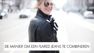 De manier om een flared jeans te combineren met Jolielot | Look #23