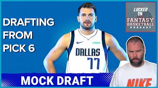 Fantasy Basketball Mock Draft from Pick 6: Selecting Luka Doncic in a 12-Team League