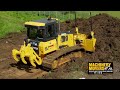 shantui dh 13 c3 dozer in action