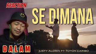 Justy Aldrin SE DIMANA ft Toton Caribo / (Official Music Video) REACTION | Ini Beta Oncu‼️