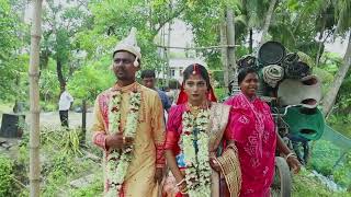 jhalmoley laalcheli (‍ ঝলমলে লালচেলি) Indian wedding ||Mahakal studio ||biday ||love planet