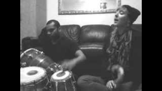 Tanya Wells sings Man Kunto Maula feat. Aref Durvesh on tabla