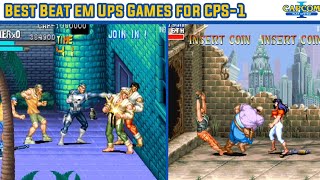 Top 7 Best Beat em Ups Games for CPS-1 [Arcade Games]