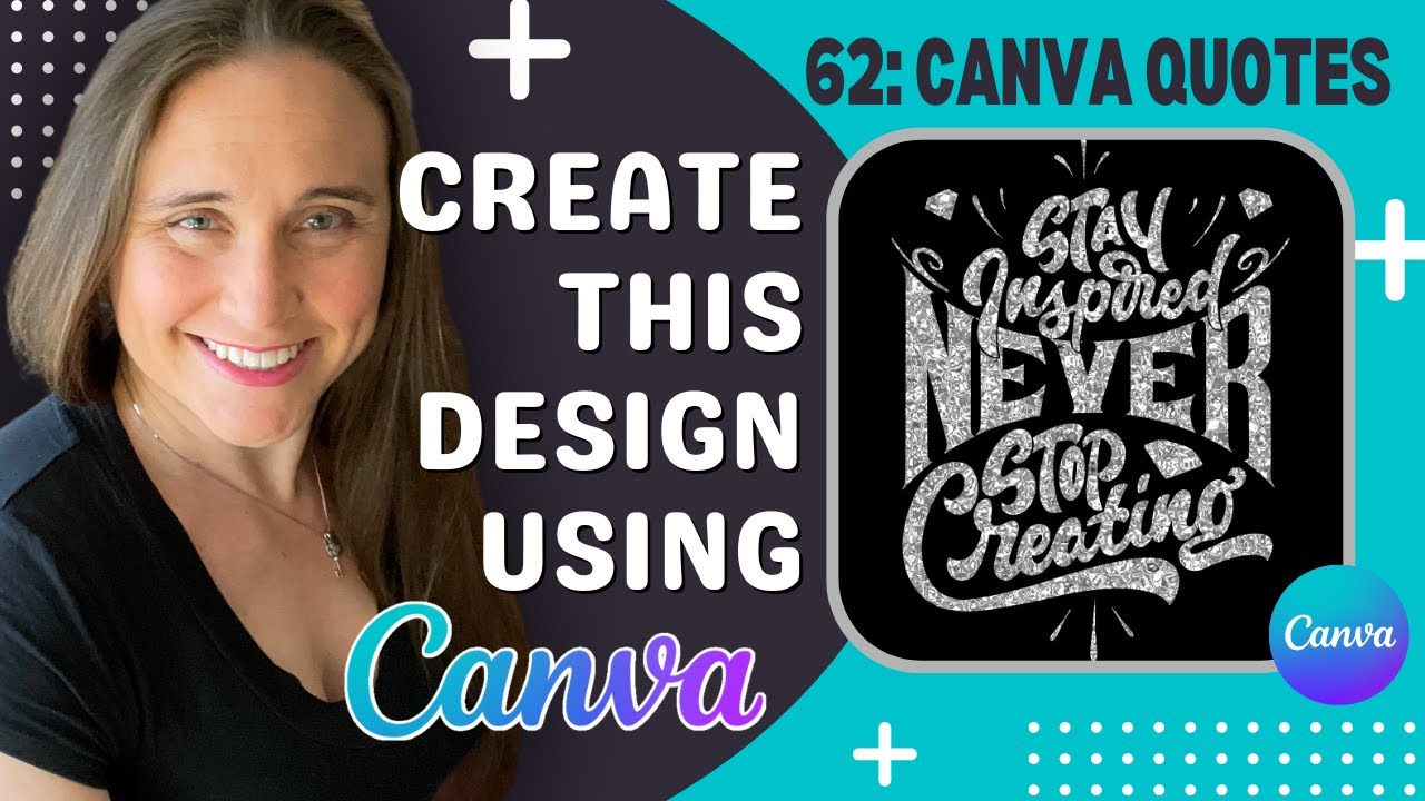 Canva Premade Quote Graphics For Print On Demand Design Tutorial Youtube