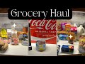 Grocery Haul 3 stores $171 ALDI Meijers Kroger