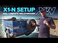 Tommy's Versatile X1-N Camping Setup - Patriot Campers Walkthrough