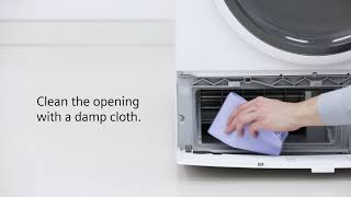 How to clean the tumble dryer base unit | Siemens Home UK