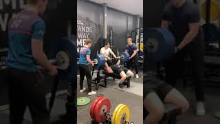 190kg/418lb Bench Press (comp form) at 19yo