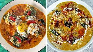 Surat's 2 Popular Egg Dishes, Anda Toofani Recipe \u0026 Egg Patra Recipe