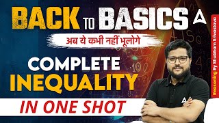 Complete Inequality in Reasoning: Basic Concepts | Banking Exams Preparation By Shubham Srivastava