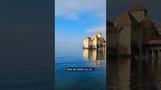 #Castle Chillon | Veytaux - Montreux #european castle #switzerland #travel #geneva #mustvisit