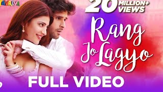 Rang Jo Lagyo Full Video Song |  Ramaiya Vastavaiya I Rang jo lagyo | Atif Aslam | Song Lover