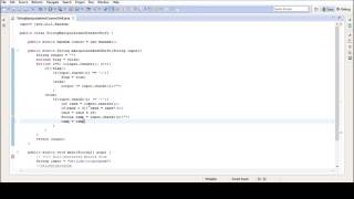String Manipulation and Caesar Cipher Shifting