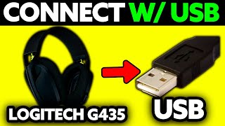 How To Connect Logitech G435 with USB (2025) - Step by Step