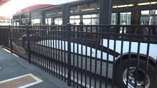 Academy Bus : Ex-Rutgers Shuttle NovaBus LFS #2103 at the IZOD Center (MetLife Stadium Shuttle)