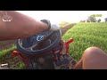 4k uhd 제주 농장 트랙터 jeju farming tractor with sony action cam fdr x3000r chest mount aka cmh1