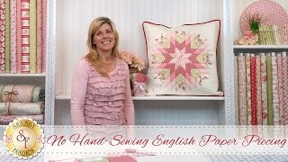 No Hand-Sewing English Paper Piecing | a Shabby Fabrics Quilting Tutorial