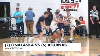 High School Basketball: Onalaska vs. Aquinas