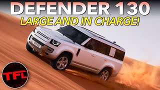 Suburban Watch Out - Here's Your In Depth Look At The XXL 8-Passenger 2023 Land Rover Defender 130!