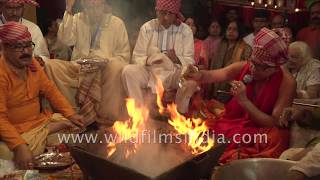 Maha Ashtami puja at Matri Mandir - Durga Puja in Delhi