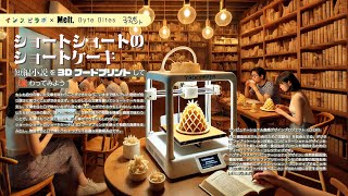 物語を味わう、新次元の食体験 - ショートショートショートケーキ🍰短編小説を3Dフードプリントして味わってみよう