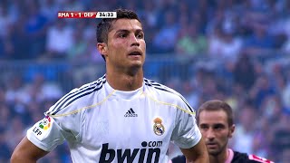 Cristiano Ronaldo Official Debut for Real Madrid